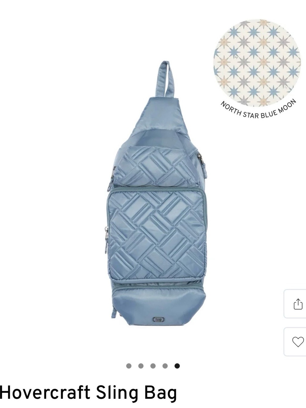 lug Hovercraft Sling Bag — blue moon